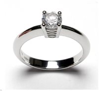 Anello Salvini Donna Yes in Oro bianco Diamante 20016837 - 20016837
